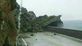 폭우에 무너진 울릉도 가두봉 피암터널