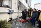 지진으로 외벽 붕괴, '현장 찾은 이낙연 총리'