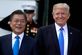 [사진] 미소짓는 문재인 대통령과 트럼프 대통령