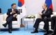 회담 하는 한국-러시아 정상