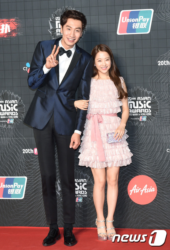 오늘 MAMA 이광수 - 박보영 | 인스티즈