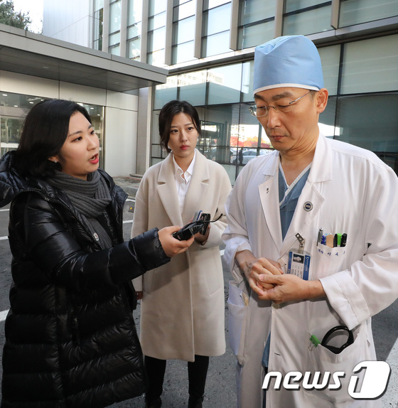 이국종 교수, 귀순 병사 상태 설명