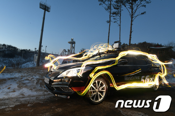 평창동계올림픽 누빌 KT 5G 커넥티드카