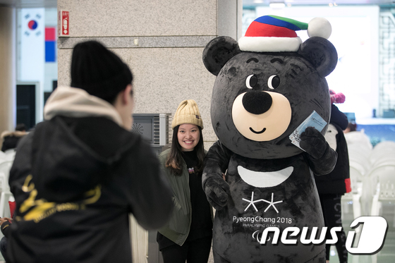 평창 동계올림픽 마스코트 반다비 \'귀여워요\'