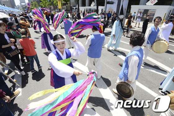 광화문에서 만나는 강릉단오제