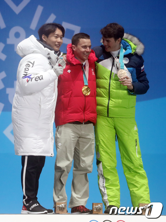 이상호 \'자랑스러운 은메달\'