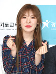 하트 날리는 레드벨벳 웬디