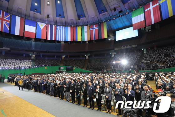 6·25전쟁 제68주년 기념식...유엔군 참전기