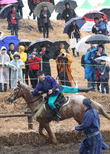 마상마예 공연 펼쳐지는 제주들불축제