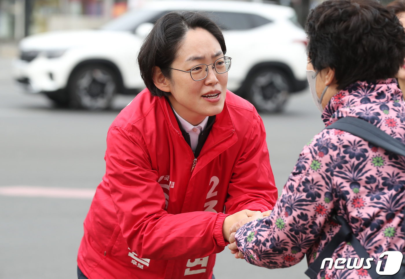 경산 조지연 감사합니다 뉴스1