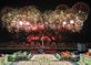 평양 광장에 펼쳐진 축포…김일성 생일 축하 행사
