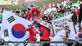 '열띤 응원 펼치는 대한민국 응원단'