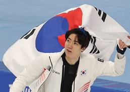 두 대회 연속 은메달 획득한 대한민국 차민규