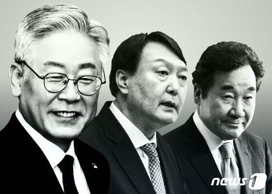 ì´ìž¬ëª…ì— í˜¸ê° ê°„ë‹¤ 46 ìœ¤ì„ì—´ì— í˜¸ê° ê°„ë‹¤ 40