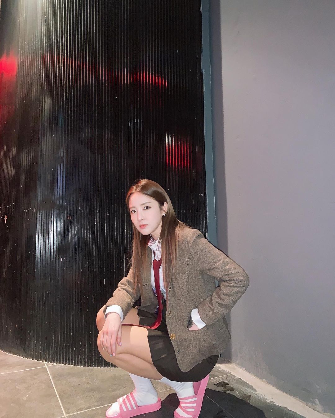 N샷] '38세' 산다라박, 고등학생 비주얼…여전한 초동안 미모