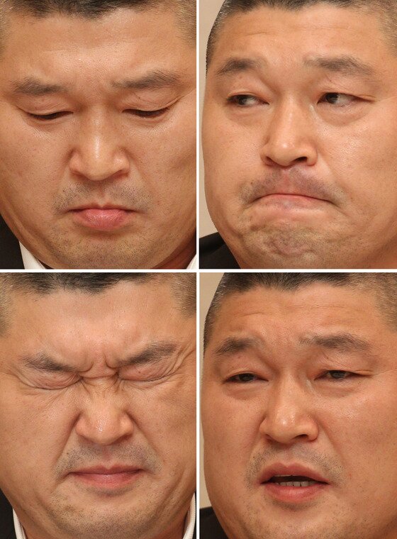 본문 이미지 - 개그맨 강호동이 '과소납부' 관련해 2011년 9월9일 서울 마포구 서울가든호텔에서 기자회견을 갖고, 최근 세금 문제와 관련 입장을 밝히고 있다. 강호동은 전격적으로 연예계 은퇴를 선언했다. 국세청이 강호동에 대해 5개월간의 세무조사를 실시한 결과 소득 신고 내역 중 세금이 과소 납부됐다며 수억원의 추징금을 부과해 파장이 일어나자 강호동은 이에 지난 5일 소속사를 통해 공식 사과하고 추징된 세금을 성실히 납부하겠다며 