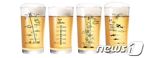 본문 이미지 - 소맥 칵테일잔. © News1 