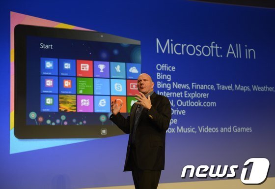 본문 이미지 - 스티브 발머 MC 최고경영자 © AFP=News1  
