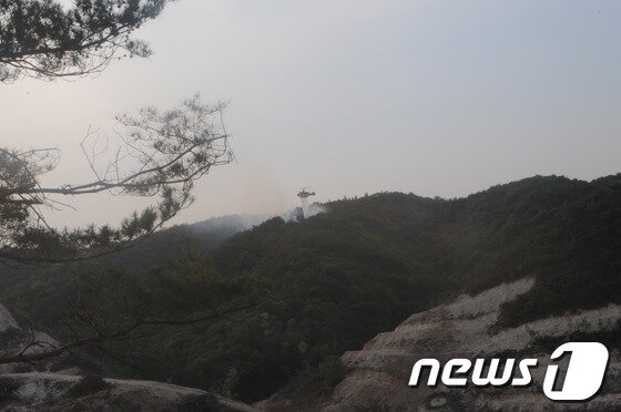 본문 이미지 - (울산시소방본부 제공) © News1 