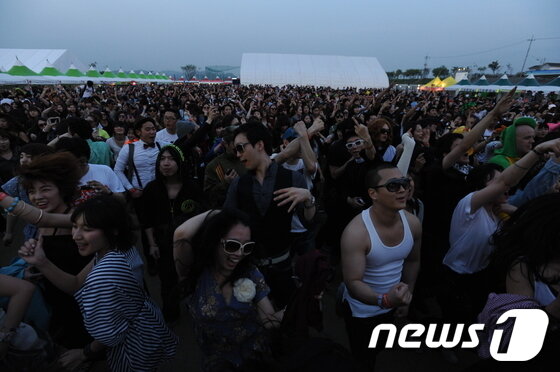 본문 이미지 - 지난해 개최된 양평군 월드DJ페스티벌. /사진제공=양평군© News1 