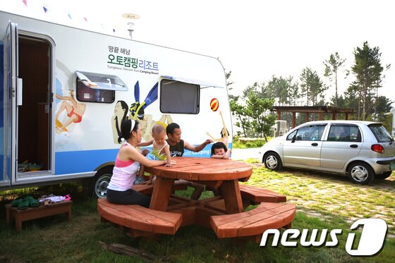 본문 이미지 - 해남 땅끝 오토캠핑리조트© News1 