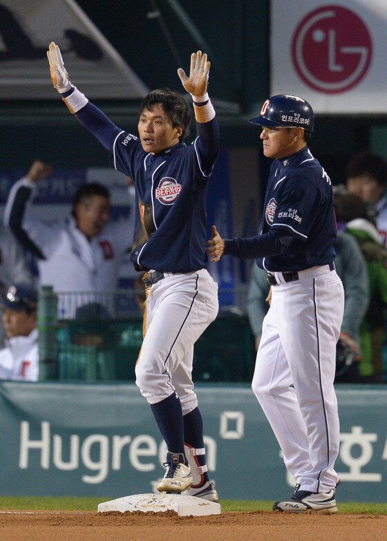 본문 이미지 - NC 다이노스와 FA 계약을 성공시킨 이종욱. © News1   이동원 기자