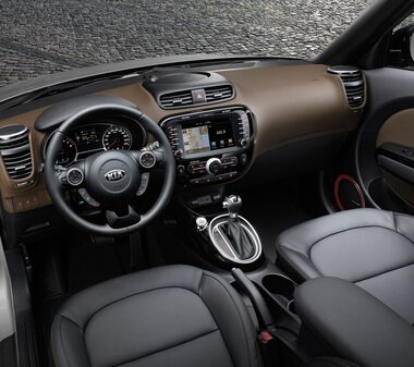 본문 이미지 - 기아차 올 뉴 쏘울 앞좌석 인테리어(기아자동차 제공)© News1