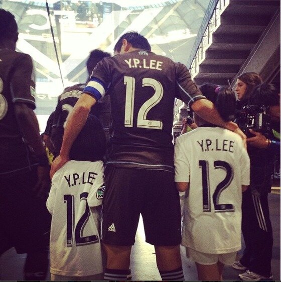 본문 이미지 - 화이트캡스가 인스타그램&#40;whitecapsfc&#41;에 공개한 이영표&#40;36&#41;의 마지막 경기 출전 모습. © News1   