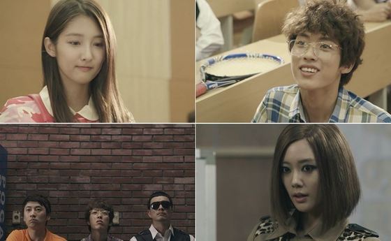 본문 이미지 - 포털사이트 다음의 스토리볼 모바일 드라마 '러브포텐-순정의 시대' 갈무리. © News1   