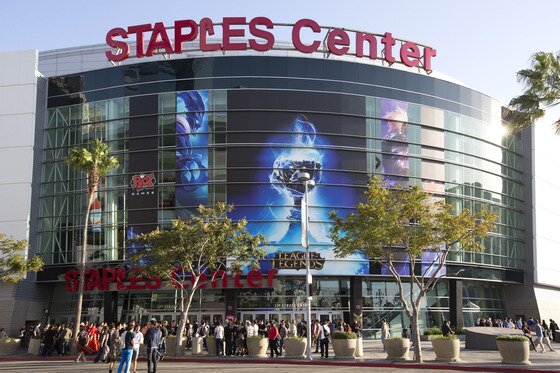 본문 이미지 - 롤드컵 결승이 열린 미국 로스앤젤레스 스테이플스 센터© News1  