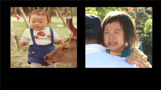 본문 이미지 - 추성훈의 어릴적 모습&#40;왼쪽&#41;과 딸 사랑 &#40;KBS2 제공&#41;. © News1  