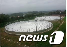 본문 이미지 - 은우산업 '콘크리트 STS일체형 물탱크'/사진제공=광주지방조달청© News1 