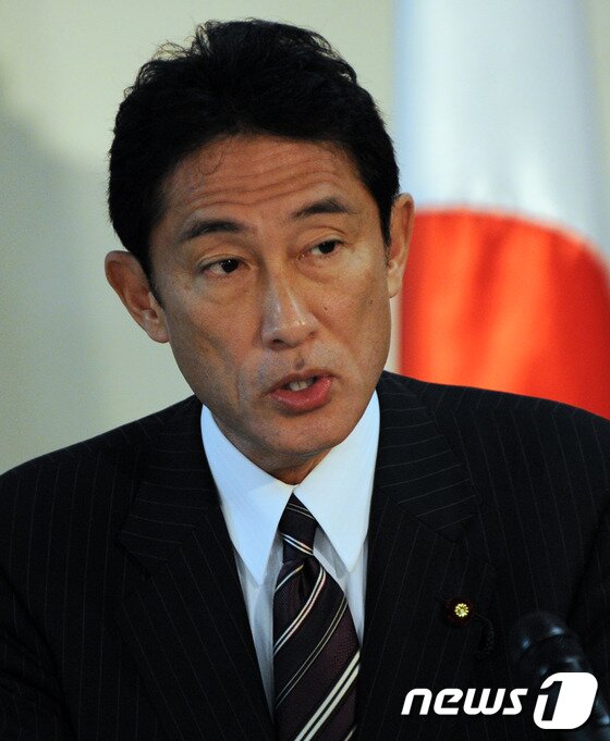 본문 이미지 - 기시다 후미오 일본 외무상©AFP=News1   배상은 기자