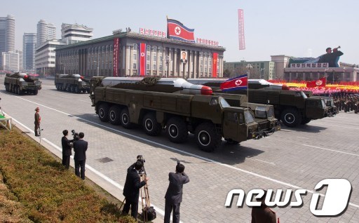 북한 무수단 미사일. © AFP=News1