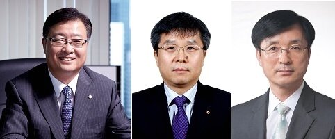 본문 이미지 - 김창범 대표, 권혁웅 대표, 정윤환 영업본부장(왼쪽부터) © News1  