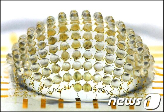 본문 이미지 - 160도 초광각 디지털 카메라 렌즈./사진제공=지스트 © News1 