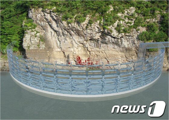본문 이미지 - 카이네틱댐 조감도. (문화재청 제공) © News1  