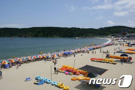 본문 이미지 - 울산 동구 일산해수욕장. © News1  