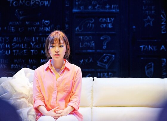 본문 이미지 - 뮤지컬 '투모로우 모닝'를 공연 중인 배우 김슬기(캣 역)(창작컴퍼니다 제공). © News1  