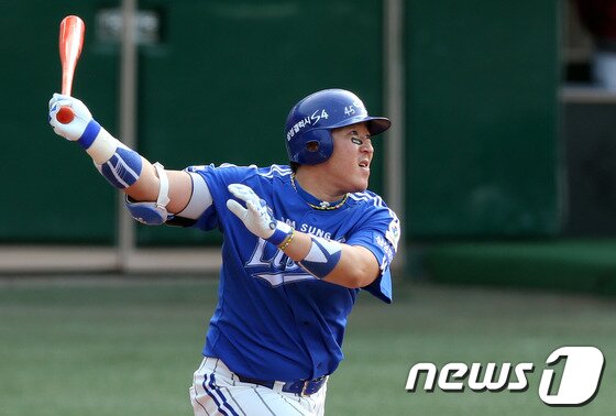 본문 이미지 - 삼성 라이온즈 최형우. © News1   이광호 기자
