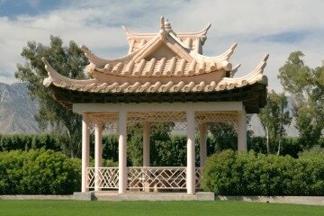 본문 이미지 - 서니랜즈 정원에 있는 동양식 정자 © News1 