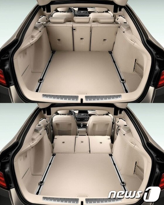 본문 이미지 - BMW 3시리즈 그란투리스모 트렁크(사진제공=BMW코리아)ⓒ News1 