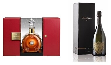 본문 이미지 - &#39;레미마틴 루이 13세&#39;&#40;왼쪽&#41;, &#39;돔 페리농&#39;&#40;오른쪽&#41;  © News1  