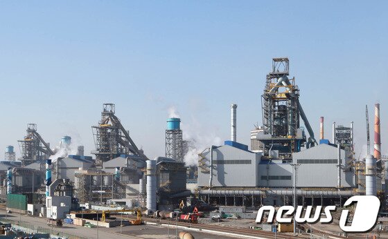 본문 이미지 - 현대제철 당진제철소&#40;사진제공=현대제철&#41;ⓒ News1
