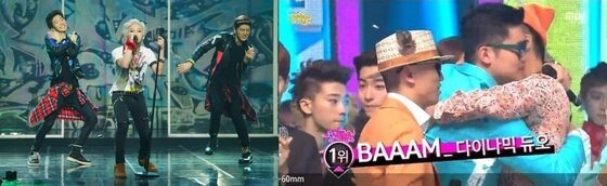 본문 이미지 - 그룹 빅뱅 멤버 지드래곤(좌)과 힙합 그룹 다이나믹 듀오. © News1  