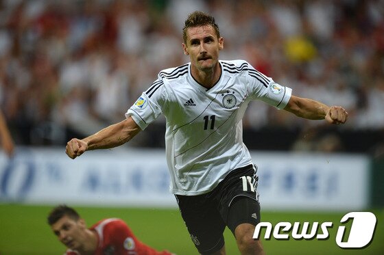 본문 이미지 - 독일의 스트라이커 미로슬라프 클로제&#40;36&#41;. © AFP=News1