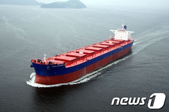 본문 이미지 - 성동조선해양 18DWT급 벌크선.ⓒ News1