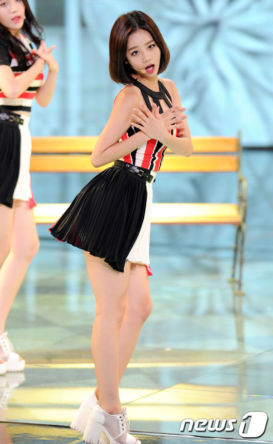 (서울=뉴스1스포츠) 권현진 기자 = 걸스데이 혜리가 13일 오후 서울 상암동 프리즘센터에서 열린 ‘2014 슈퍼모델 선발대회’에 출연해 화려한 공연을 펼치고 있다.  뉴스1스포츠 …