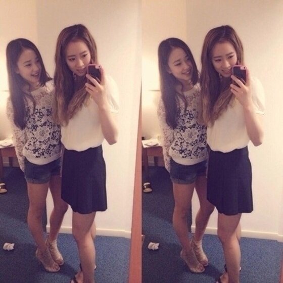 본문 이미지 - 손연재 김윤희의 셀카가 공개됐다. ⓒ 김윤희 트위터