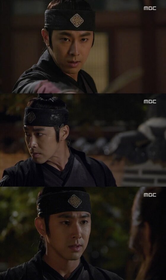 본문 이미지 - 정윤호가 지난 20일 종영한 &acute;야경꾼일지&acute;에서 무석 역을 통해 사극도 소화할 수 있다는 것을 보여줬다. ⓒ MBC &acute;야경꾼일지&acute; 캡처